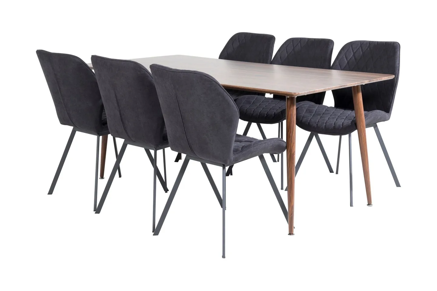 Ypas Matbord 180 cm med 6 st Sumoas Matstol -