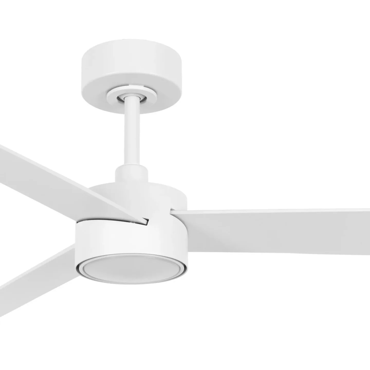Climate IV loftventilator med lys, hvid, støjsvag – Beacon Beacon Lighting - Stue - Moderne - Plastik