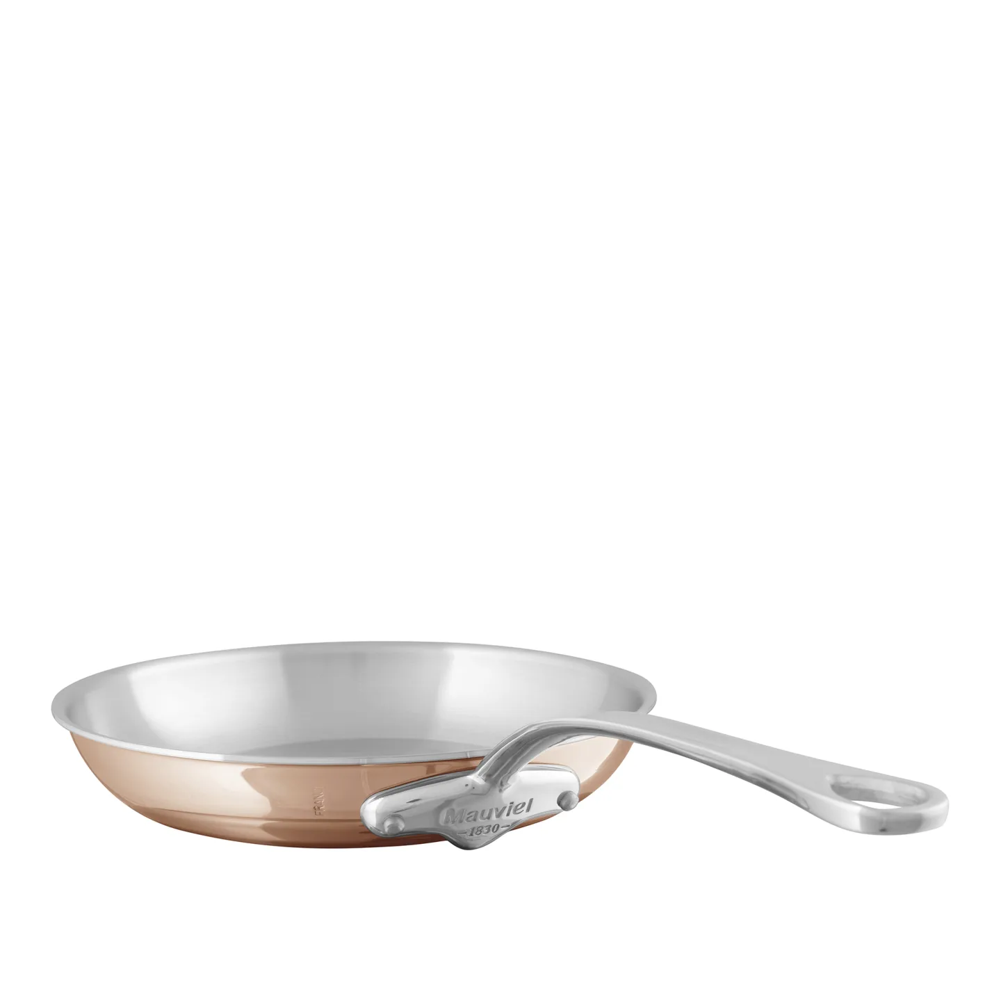 Mauviel - Frying Pan M'6S Copper/Steel - 30 cm - Stekpannor - Brons