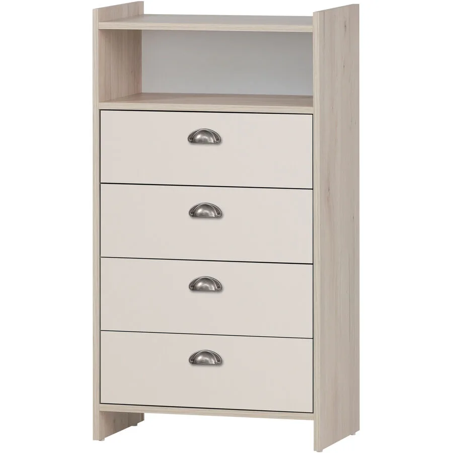 Highboard Lisabeth Eiche Dekor Holzwerkstoff B 60.1 H 104 cm