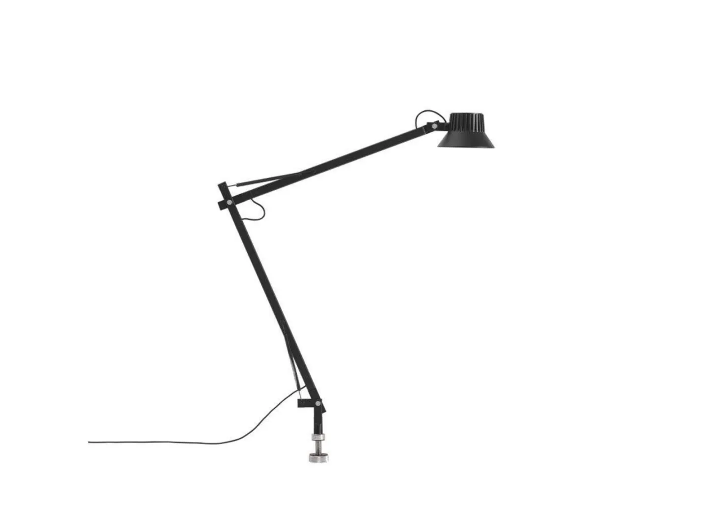 Dedicate Bordlampe w/Pin L2 Black - Muuto - Kontor / arbejdsværelse - Aluminium