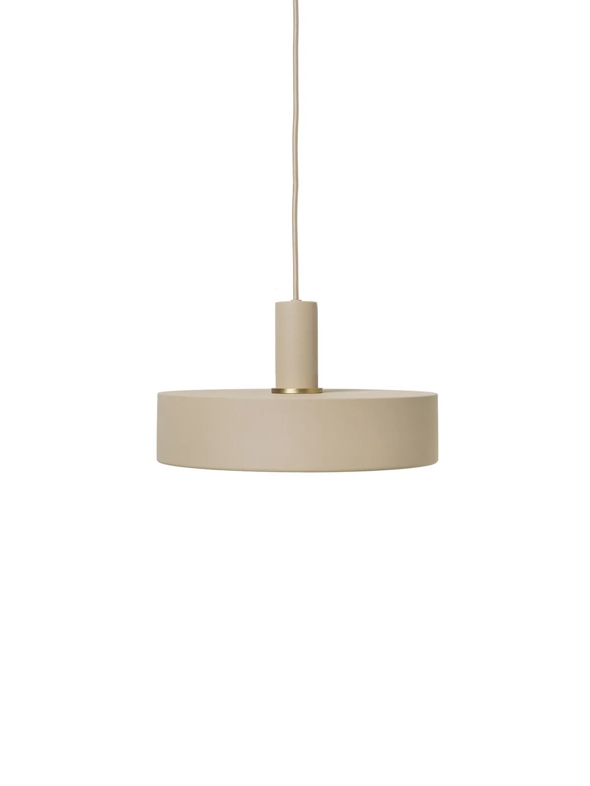 Collect Pendelleuchte Record Low Cashmere - Ferm Living - Esszimmer - Metall