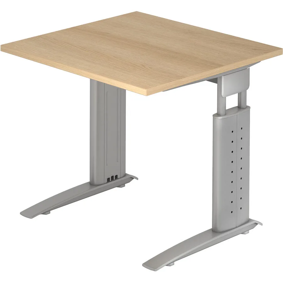 Schreibtisch Office Eiche Dekor Holzwerkstoff B 80 T 80 cm