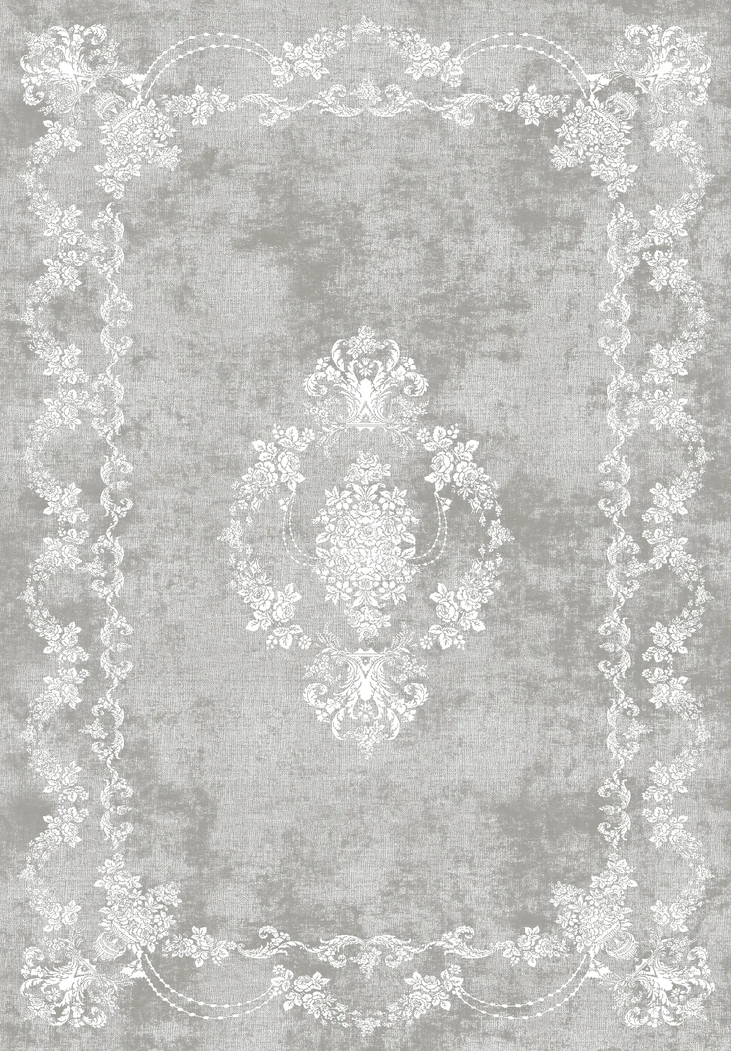 Wilton-teppe - Taknis (grå) (Størrelse: 160 x 230 cm)