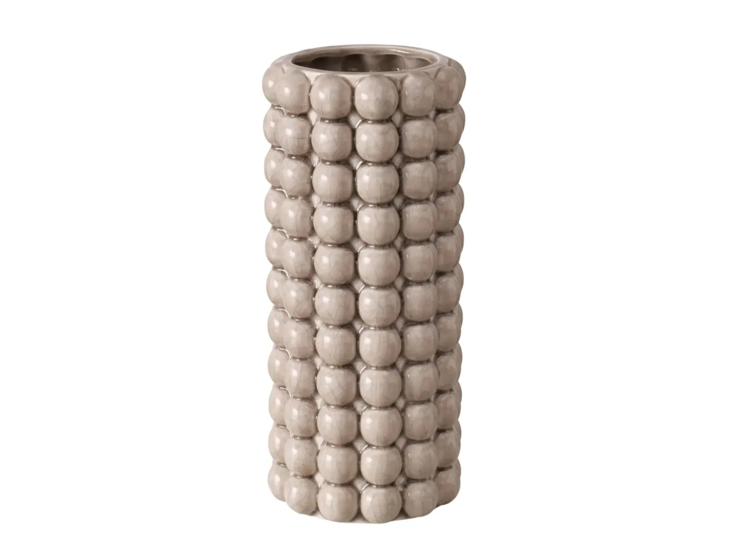 Boltze Vase Morten, Steingut, Beige | Schubiger Möbel