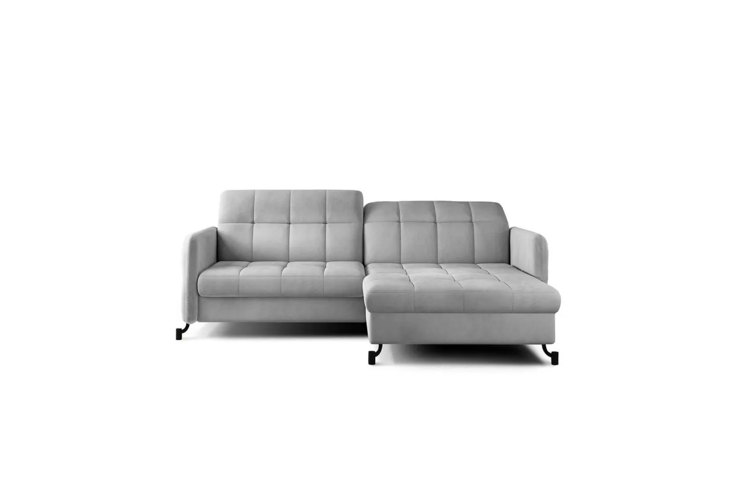 Hörnsoffa Eltap Lorelle 225x160x105 cm - Monolit 84, Ljusgrå, Höger