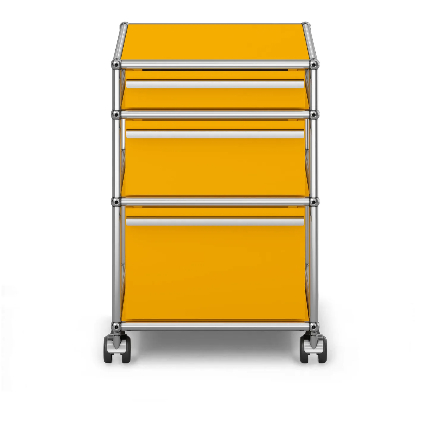 USM - USM Haller M63 25 Golden Yellow - Hurtsar - Fritz Haller & Paul Schärer - Gul - Metall