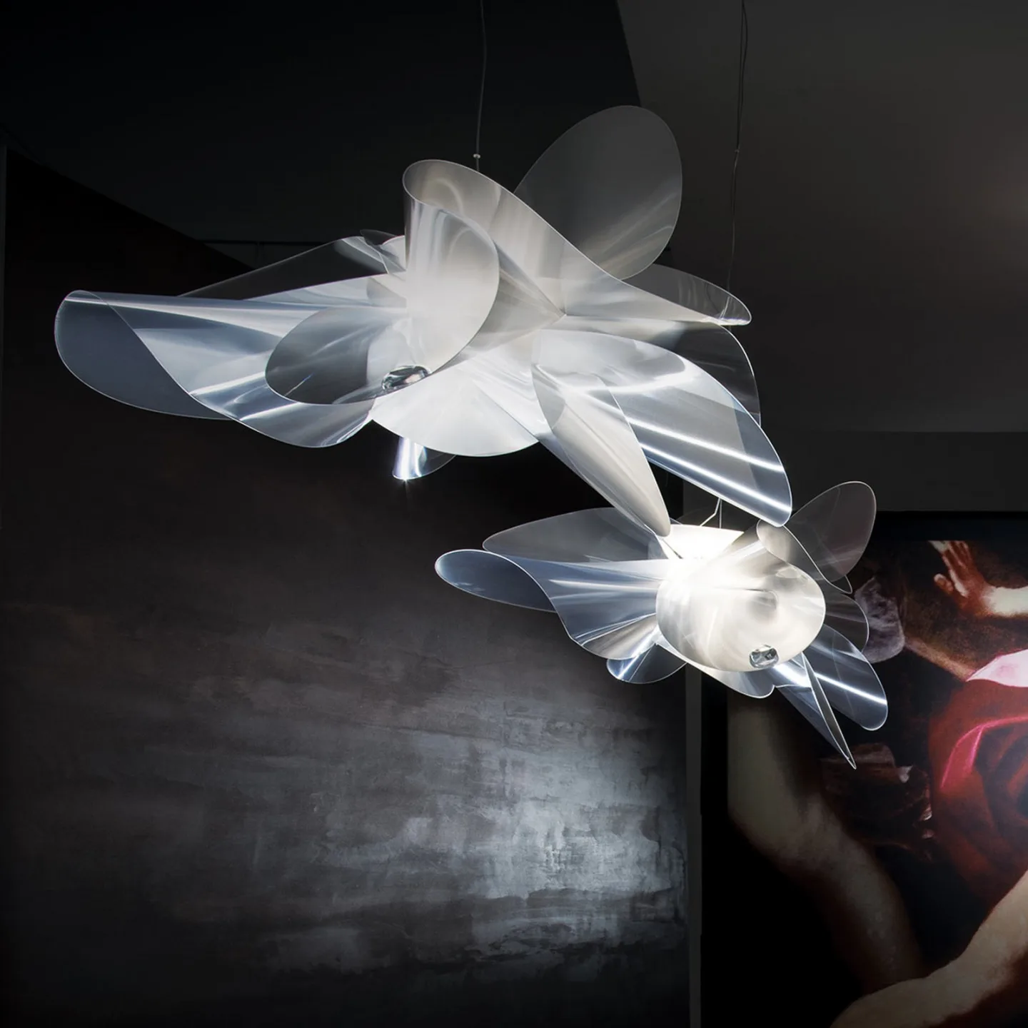 Etoile Taklampa S - Slamp Étoile - Vardagsrum - Design - Plast - Med en ljuskälla