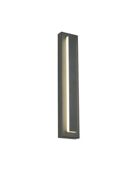 Aspen 26" Outdoor Wall Sconce Charcoal