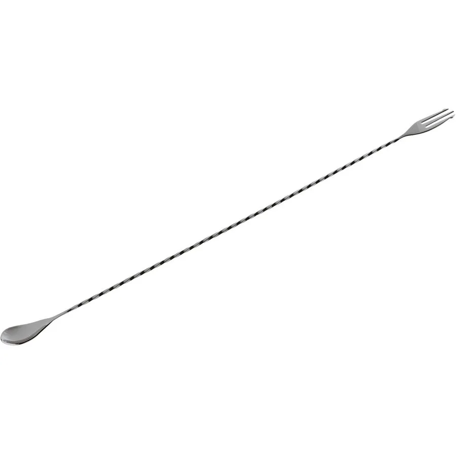 Barlöffel Cocktail grau Chromnickelstahl