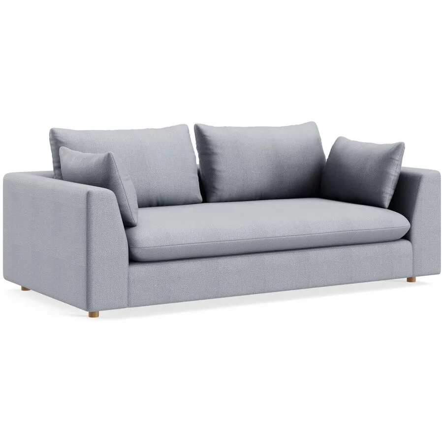 Sofa Milou Ohne Stoff blaugrau B 209 T 108 cm - Möbel Konfigurator: Traummöbel individuell zusammenstellen