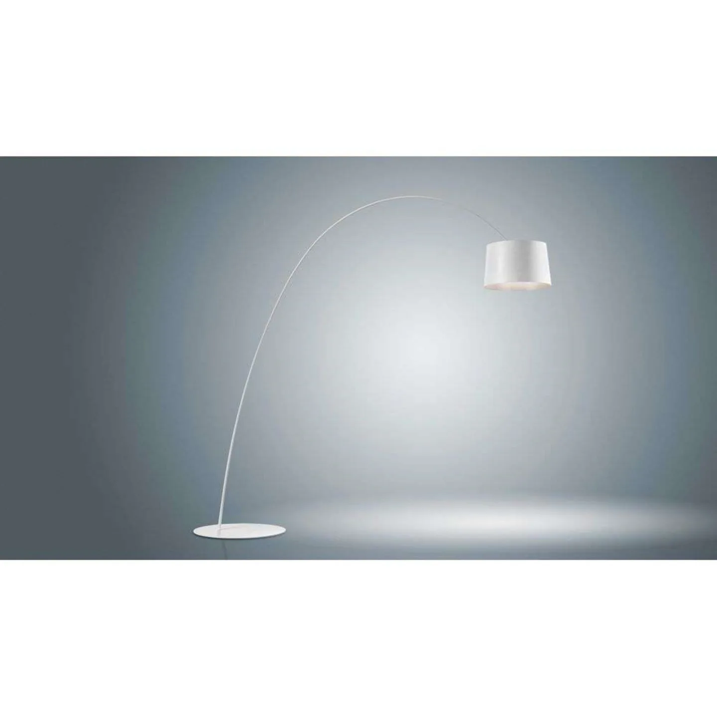 Twiggy Elle Stehleuchte Weiß - Foscarini - Wohnzimmer - Metall