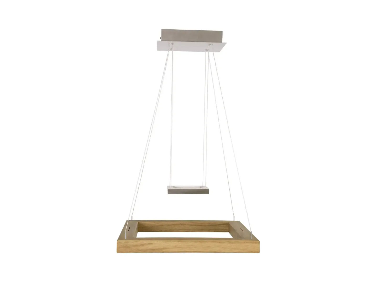 HerzBlut Pendellampe Leana Eiche H: 80cm Grau | Schubiger Möbel