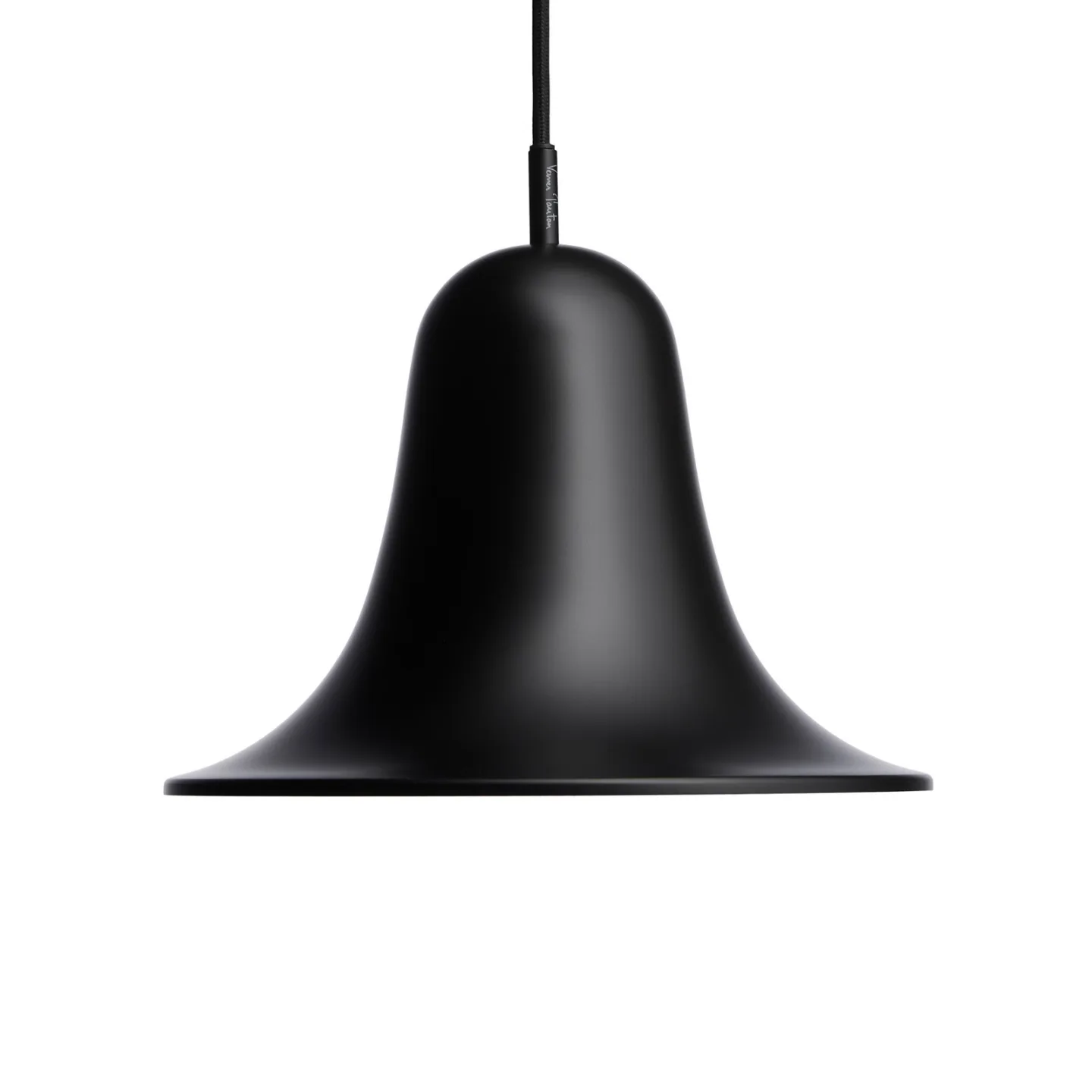 Pantop Pendelleuchte Ø23 Matt Black - Verpan - Wohnzimmer - Design - Metall - Einflammig
