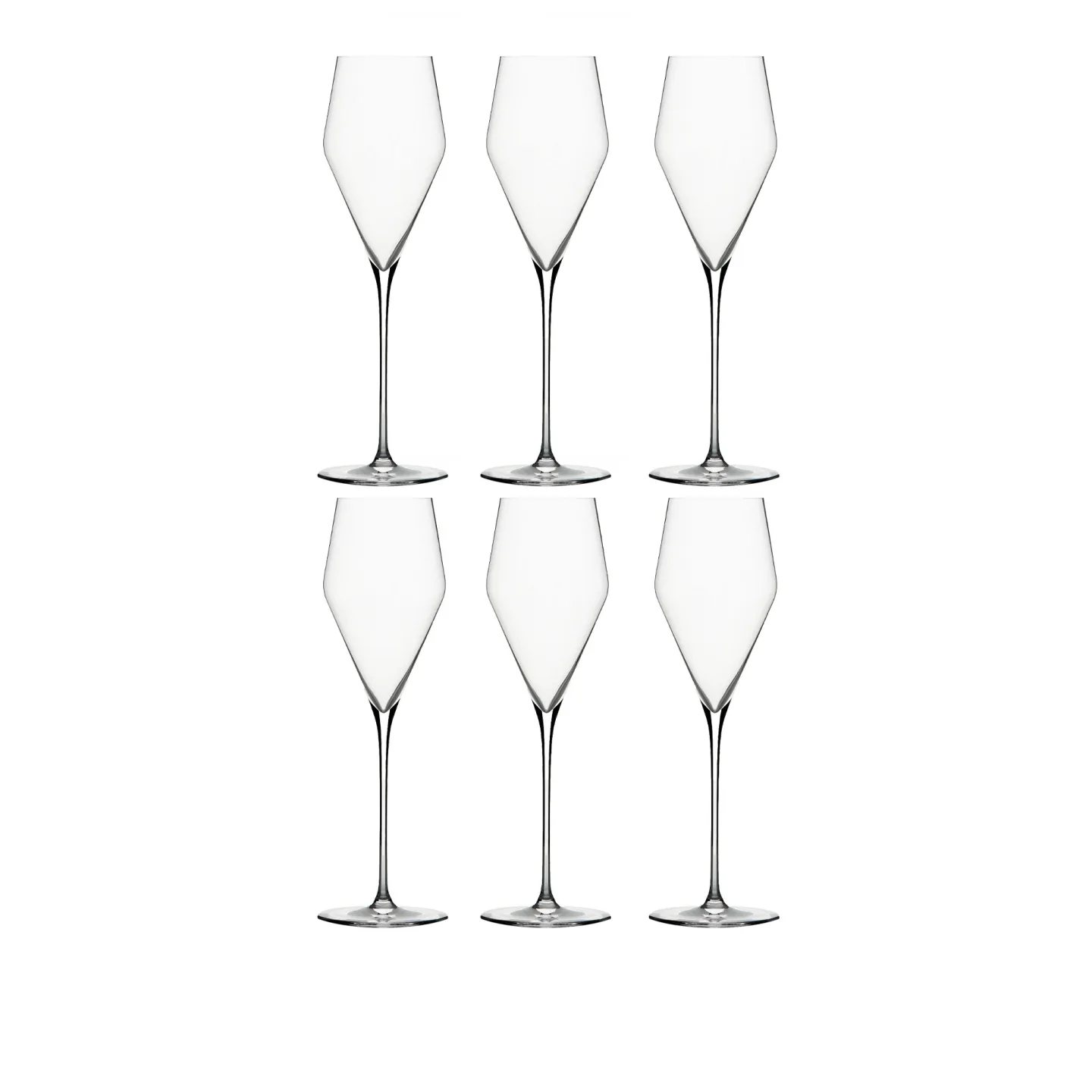 Zalto - Denk'Art Vinglas Champagne 22 cl 6-Pack - Vinglas - Transparent - Glas