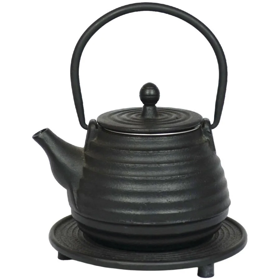 Teekanne Therese Schwarz Gusseisen 0.5 l