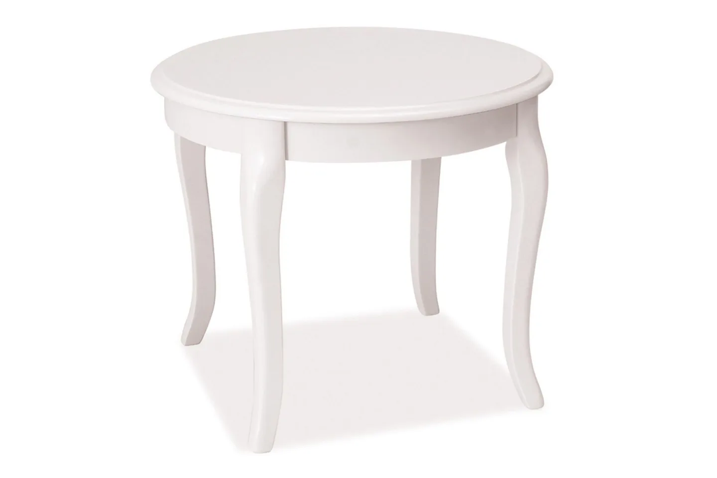 Royalin Sidobord 60 cm Runt - Vit