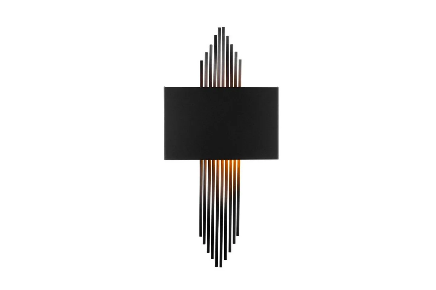 Vägglampa Grelon Svart - Svart