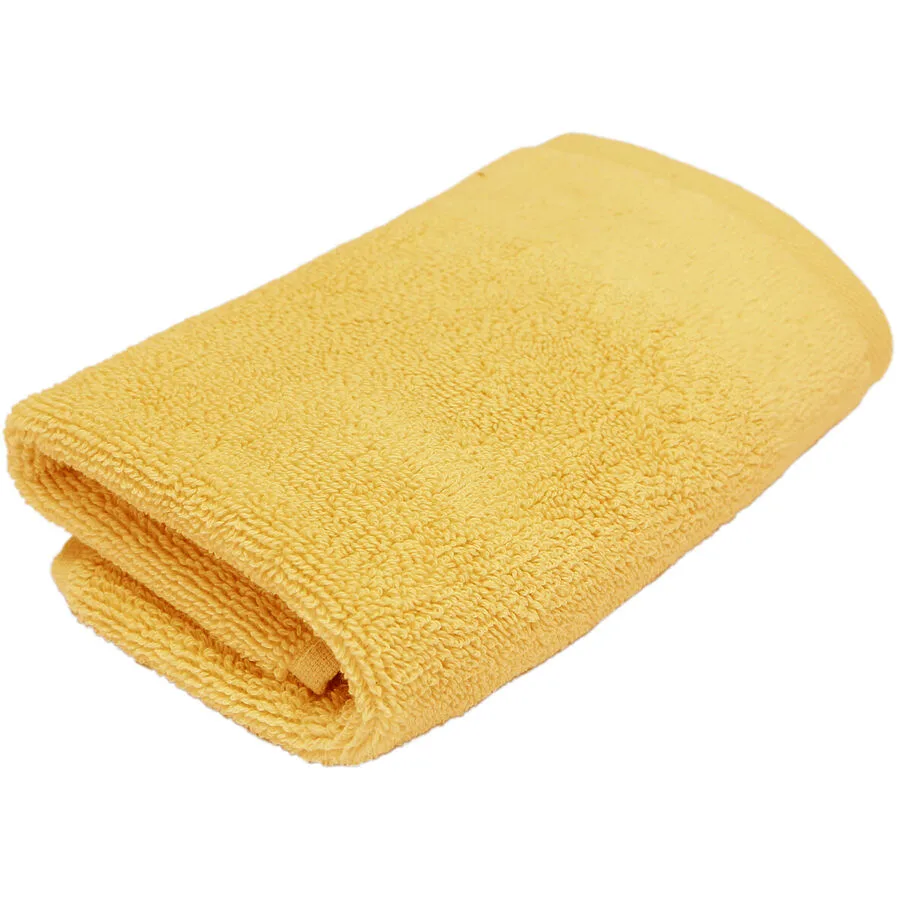 Living Home Handtuch Softfeel Yellow Baumwolle