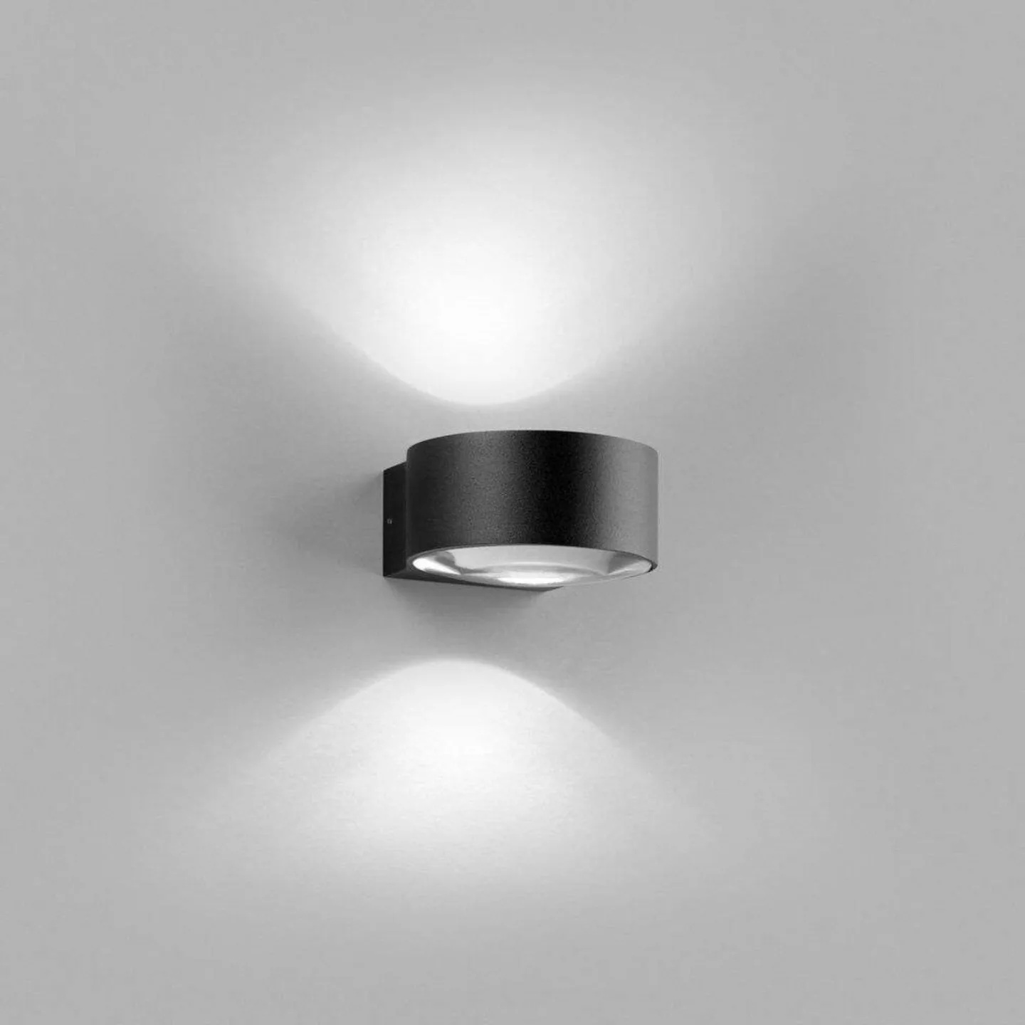 Orbit W1 vegglampe 2700K svart - LIGHT-POINT - Stue - Aluminium