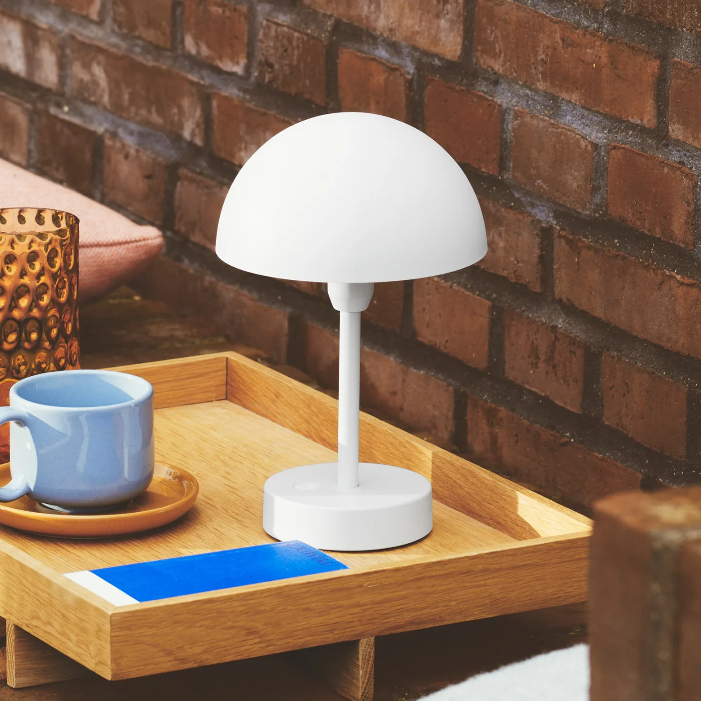 Ellen To-Go Portable Bordlampe IP44 White - Nordlux - Balkong - Aluminium - Med en lyskilde