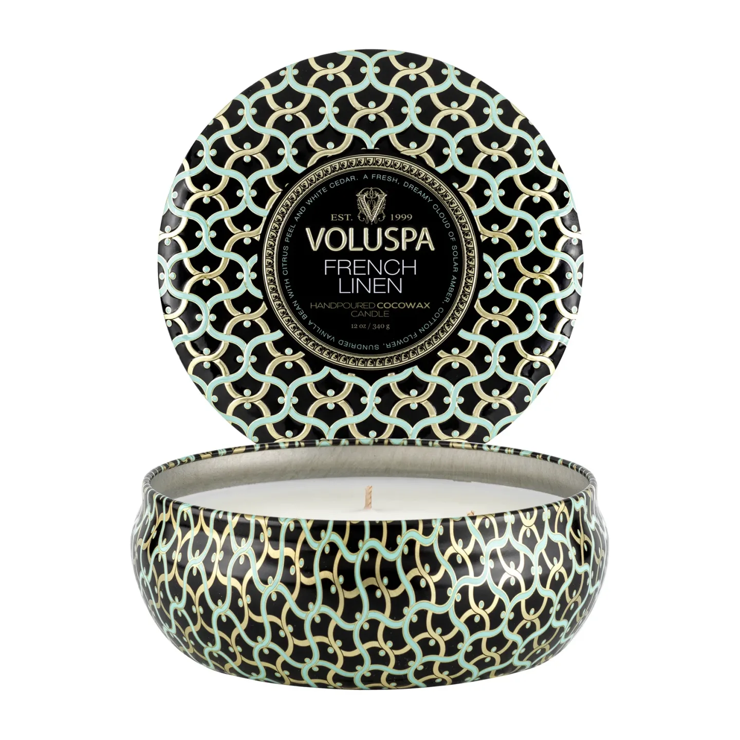 French Linen doftljus 3-wick