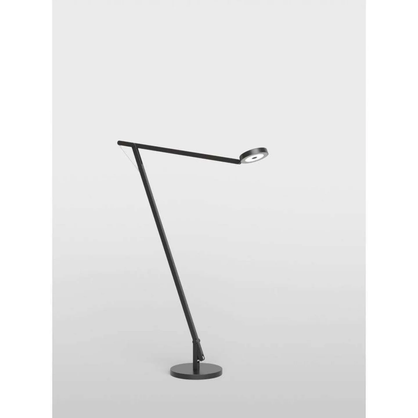 String F1 Stehleuchte TW Matt Black/Silver - Rotaliana - Wohnzimmer - Aluminium