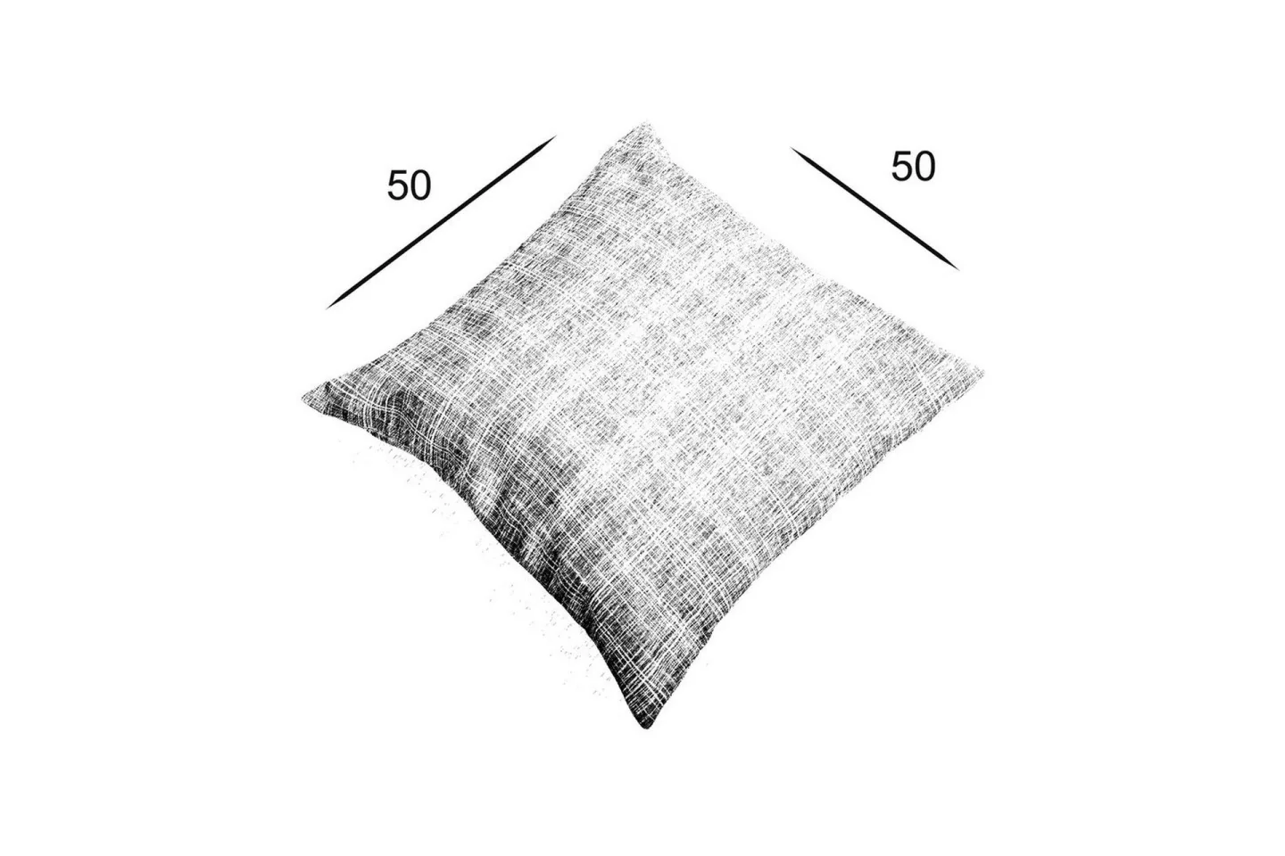 Fodral Fritab 50x50 cm till kuddar - Diagonal blue
