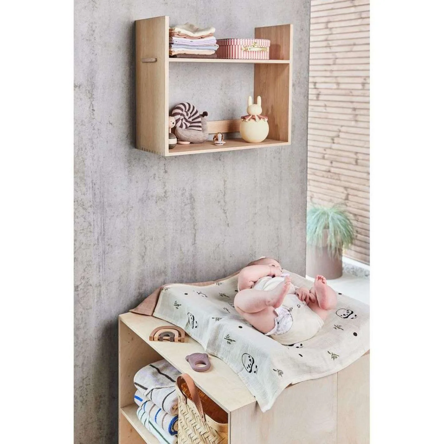 Rabbit Tischleuchte Mellow/Nutmeg - OYOY Living Design - Kinderzimmer - Kunststoff