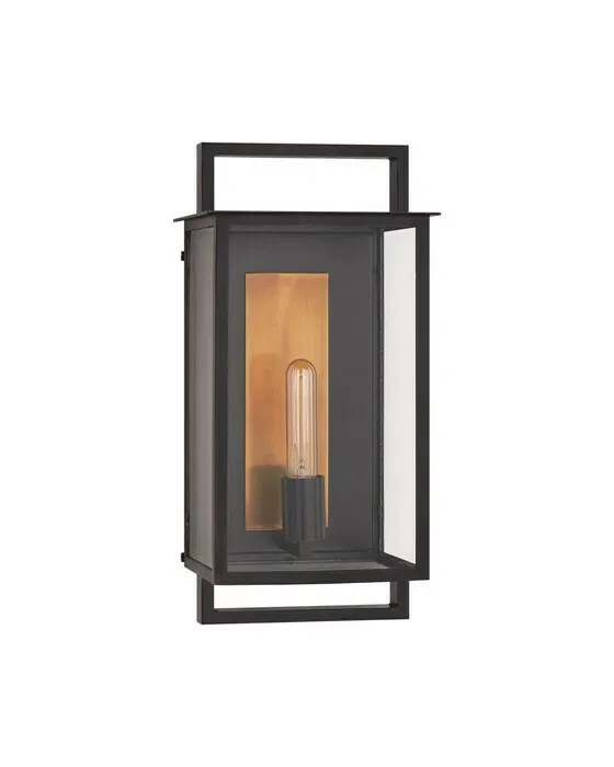 Halle Wall Lantern Black M