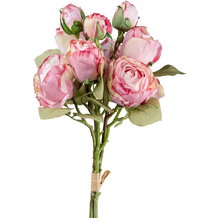 Kunstblume Natural Rosa Kunststoff 54 cm