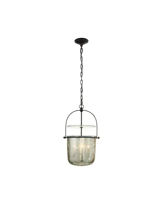 Lorford Small Smoke Bell Lantern Black