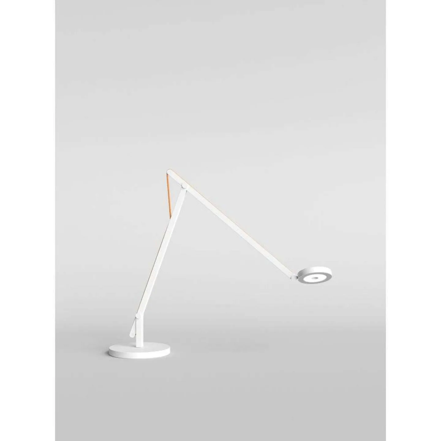 String T1 bordlampe TW matt hvit/oransje – Rotaliana - Aluminium