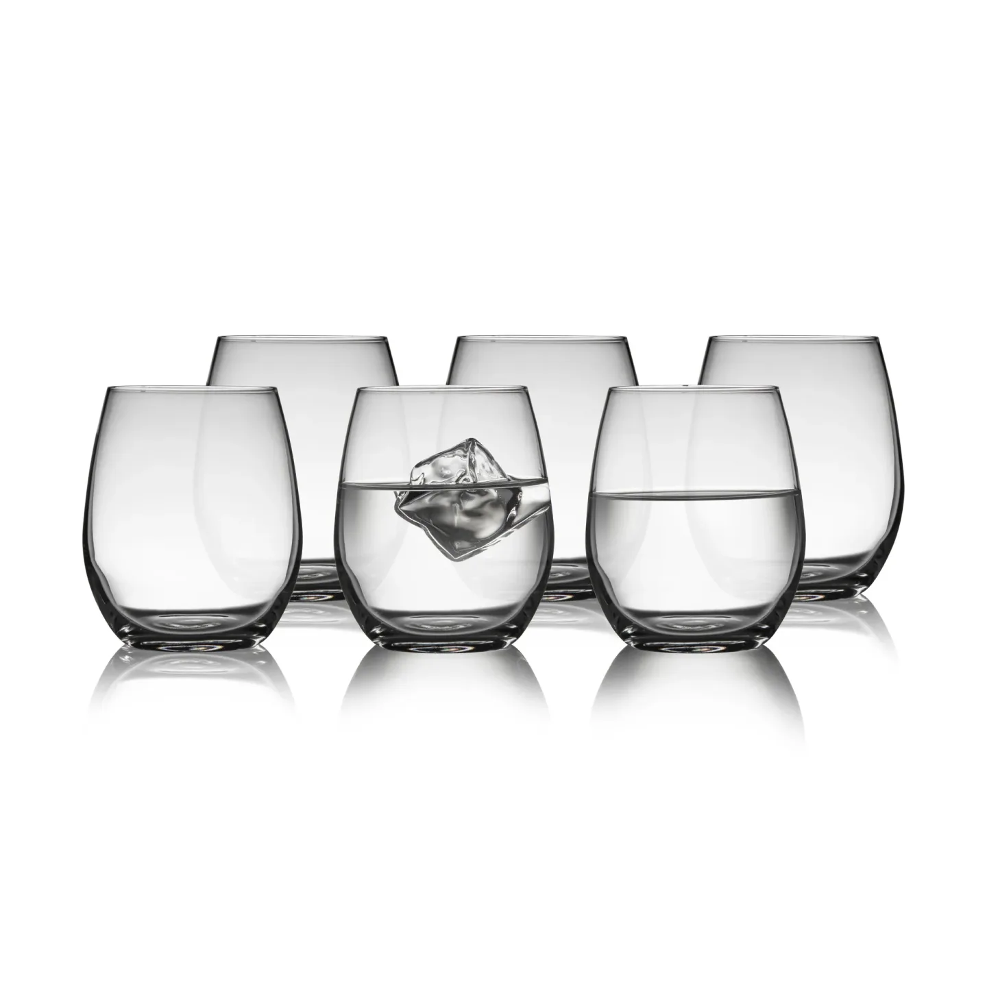 Lyngby Glas Juvel Wasserglas 39 cl 6er Pack Klar