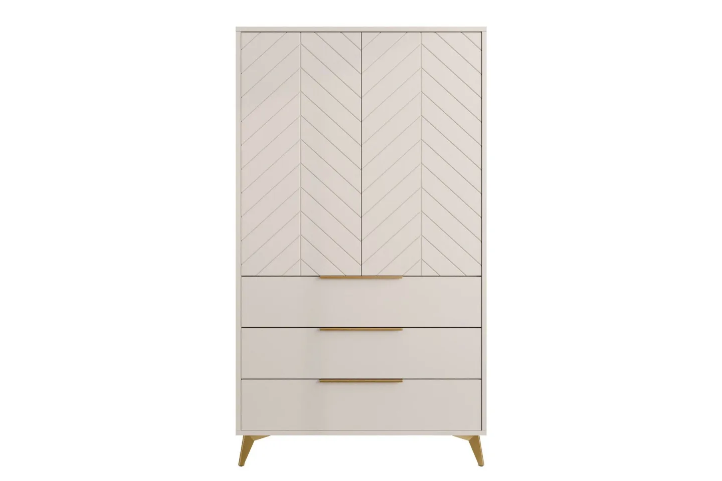 Vemdalen Garderob 104 cm - Sand beige