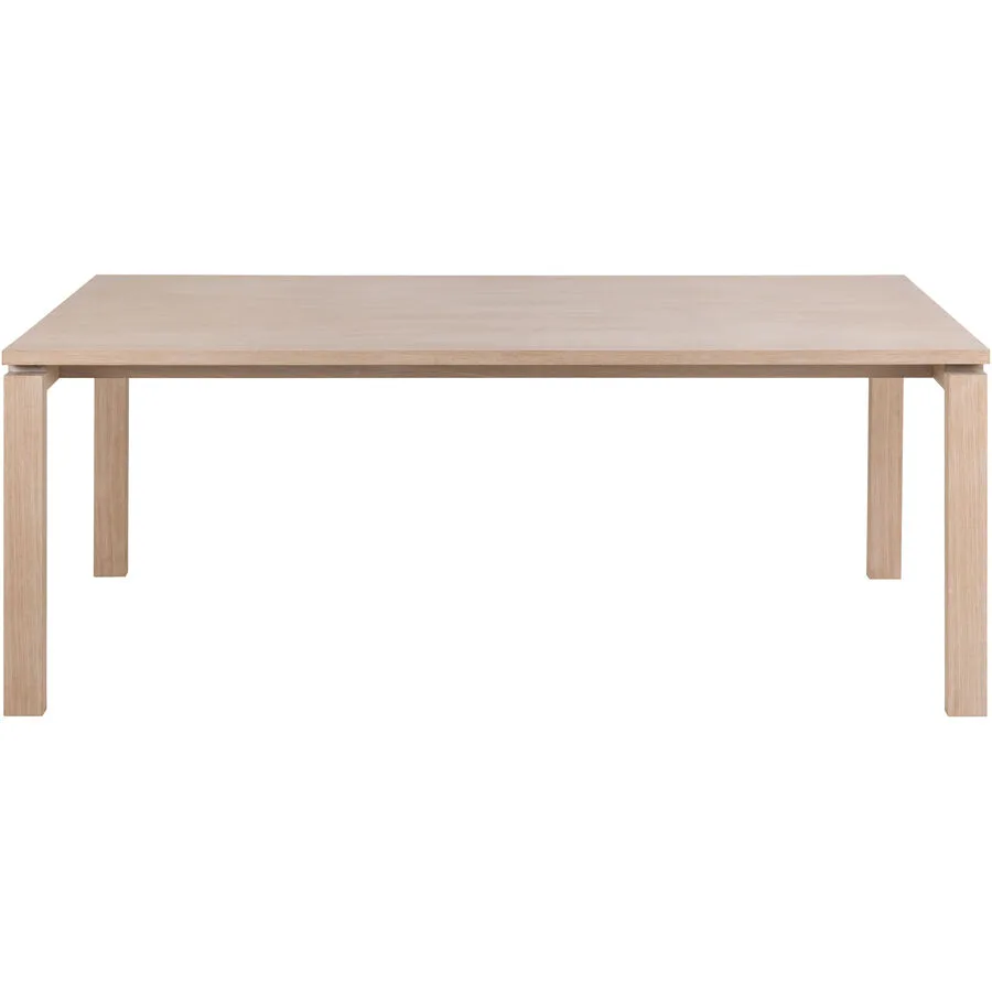 Esstisch Sander Eiche hell MDF B 200 T 100 cm