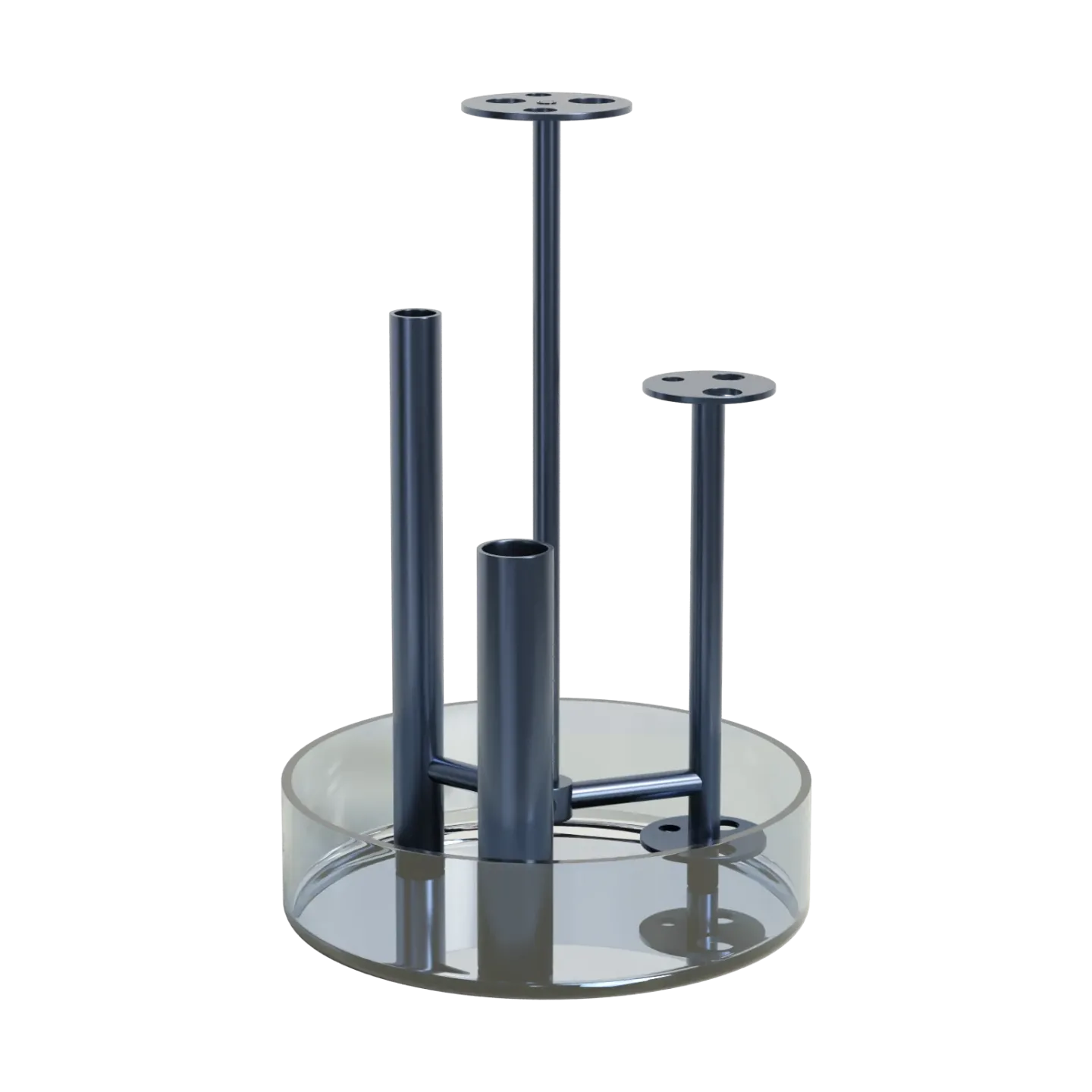 Fritz Hansen Ikeru high Vase Dusk blue