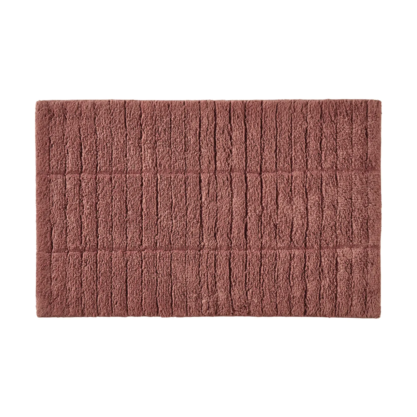 Zone Denmark Tiles Badezimmerteppich Pfirsichrot