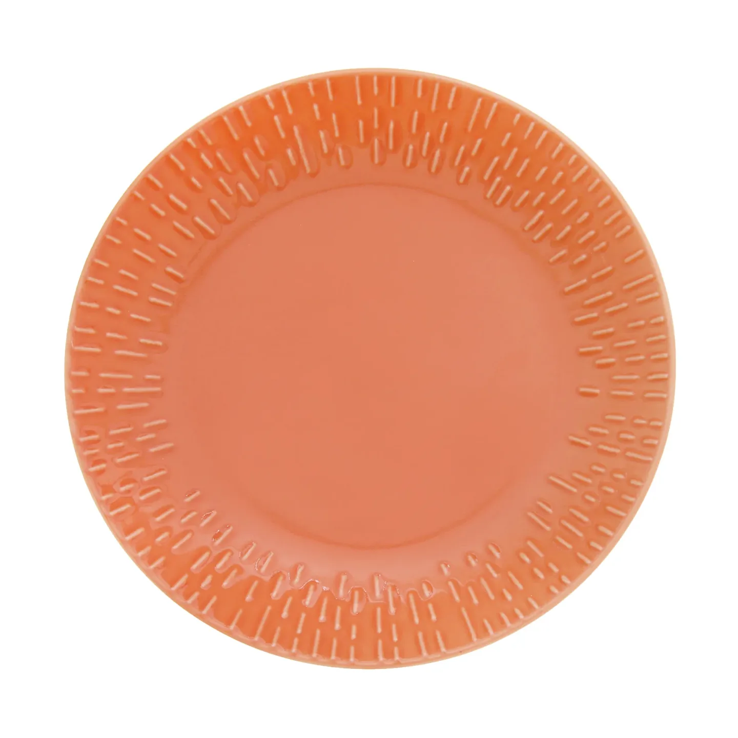 Aida Confetti Teller Apricot, Ø21 cm