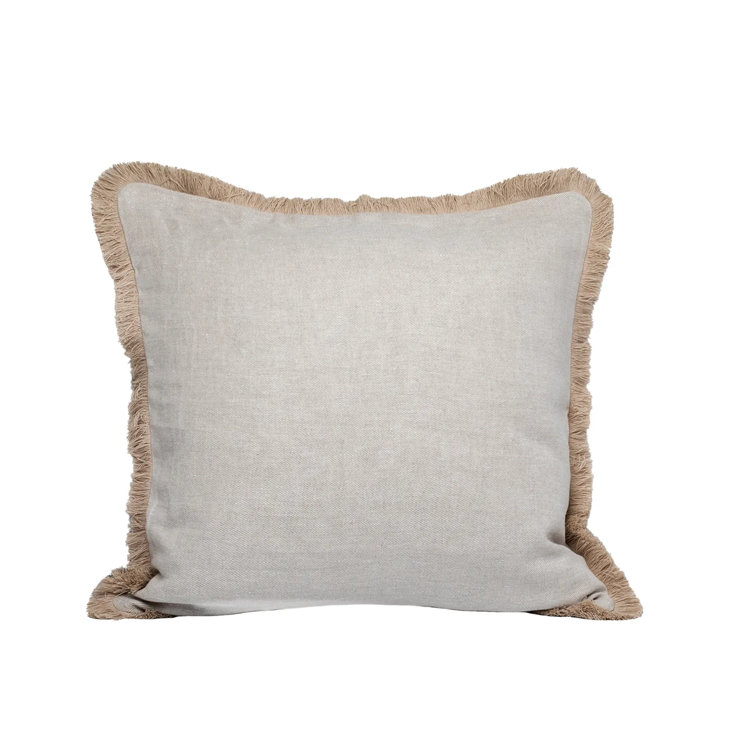 Mille Notti - Pienza Kuddfodral - Beige/Beige, 50x50 - Prydnadskuddar och kuddfodral