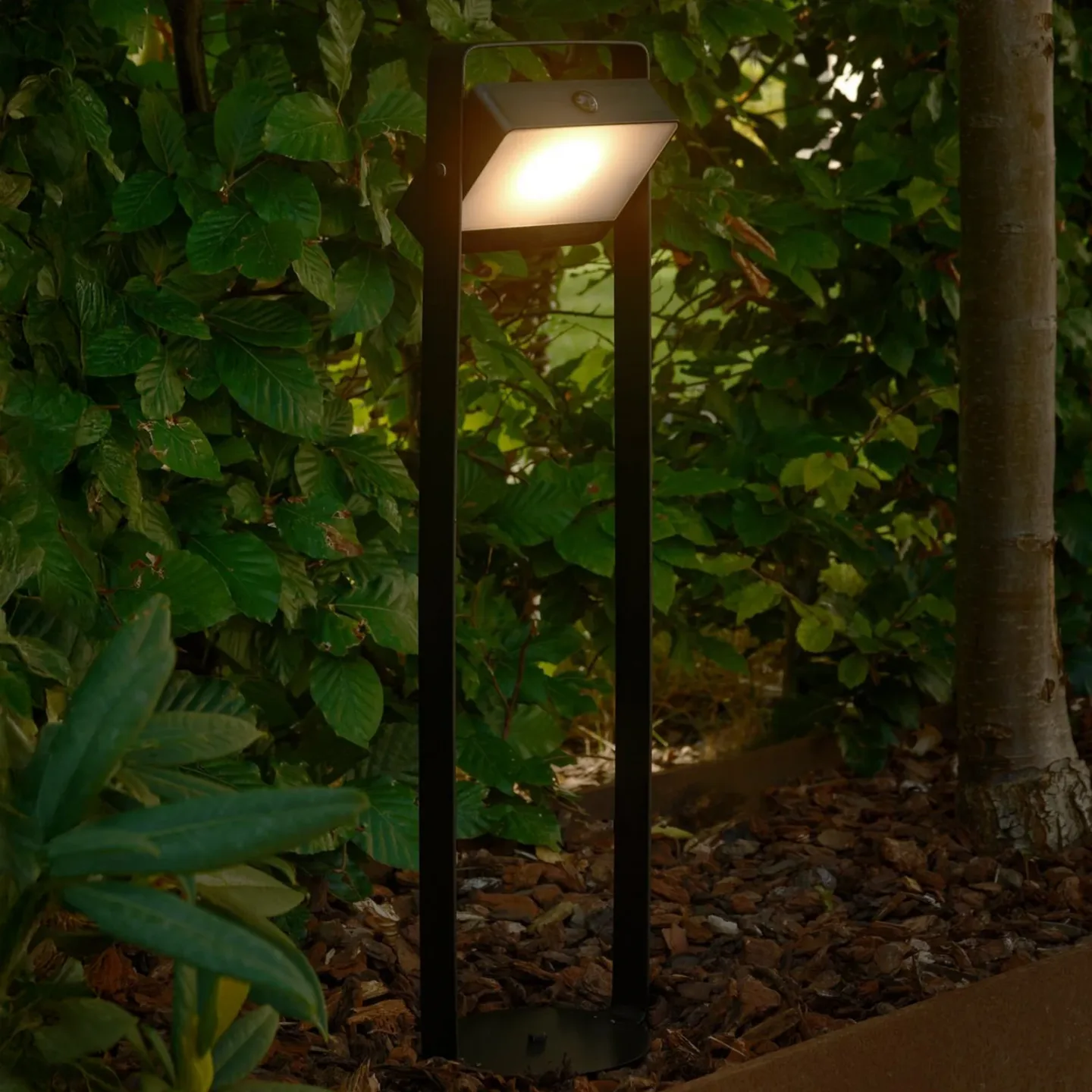 Saulio Solar Hage Lampe IP44 Svart - Nordlux - Terrasse - Moderne - Aluminium - Med en lyskilde
