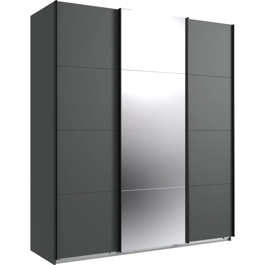 Kleiderschrank Neord graphit Holzwerkstoff B 180 cm