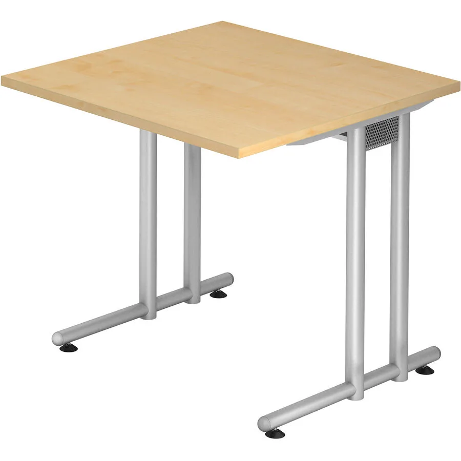 Schreibtisch Office Ahorn Holzwerkstoff B 80 T 80 cm