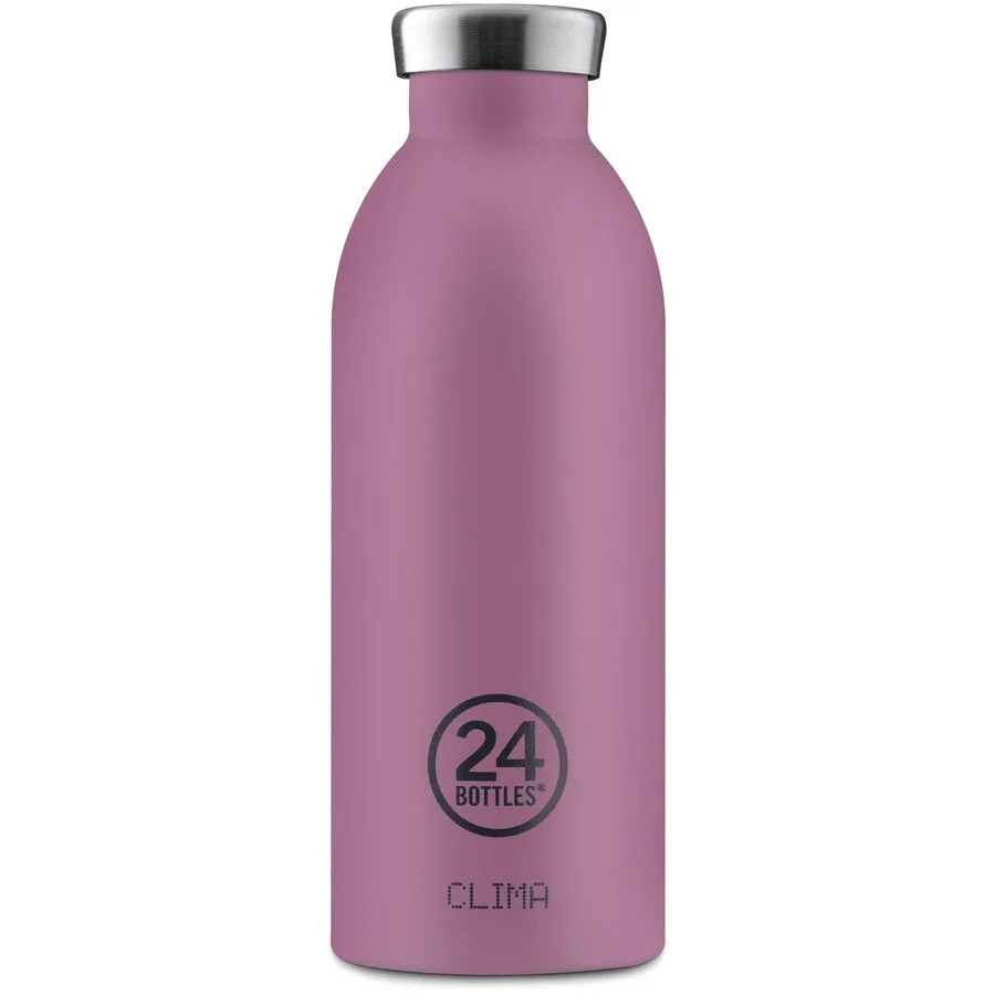 Thermosflasche 24 Bottles Rosa Edelstahl 20.5 cm - Farbe: mauve