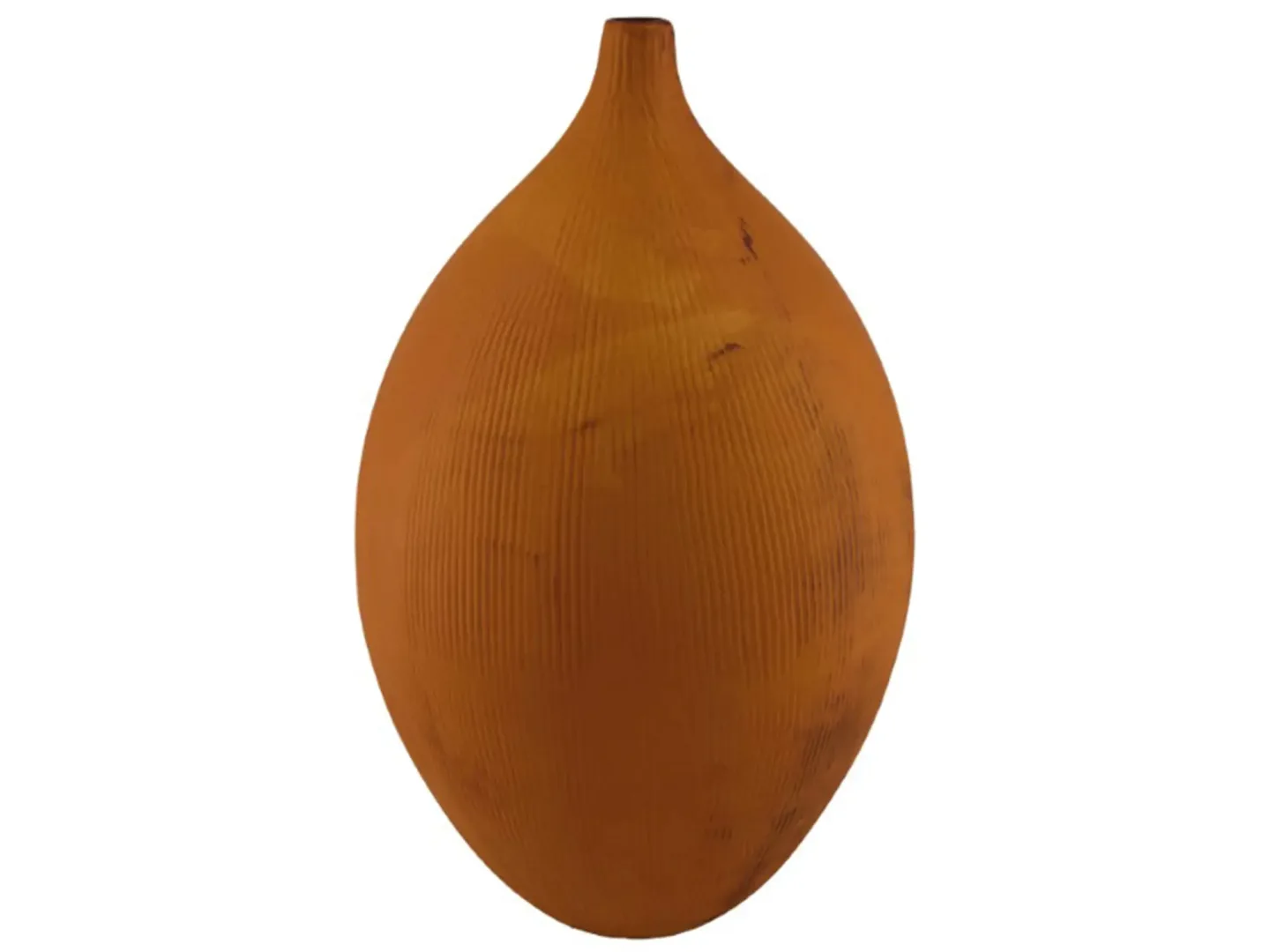 Dijk Vase Keramik, Braun H: 44 cm | Schubiger Möbel