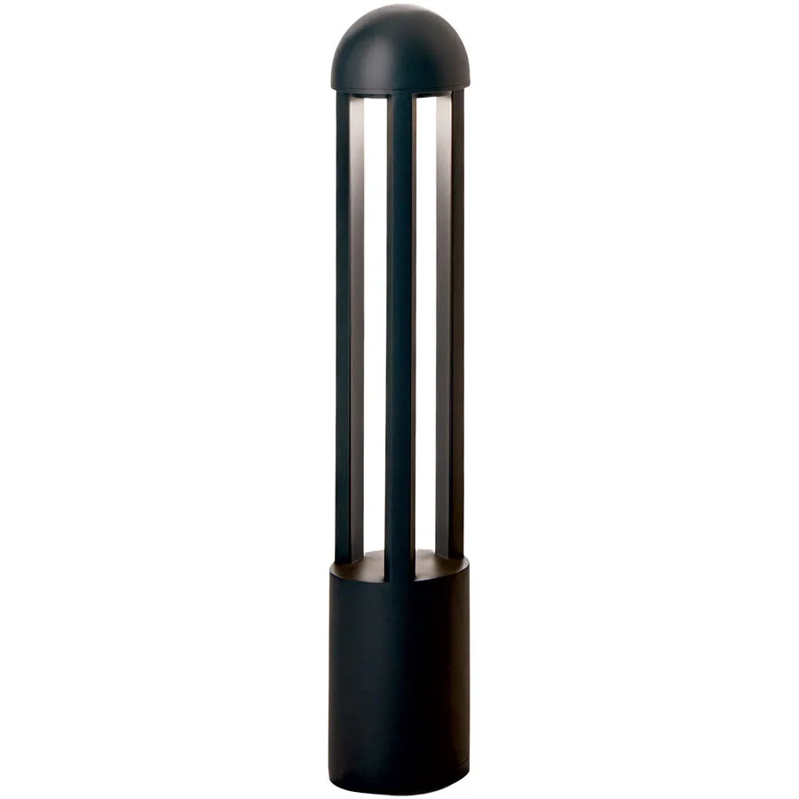 Stehlampe aussen Naok Grau - Farbe: anthrazit - Material: Siluminguss - Lichtfarbe: Warmweiss