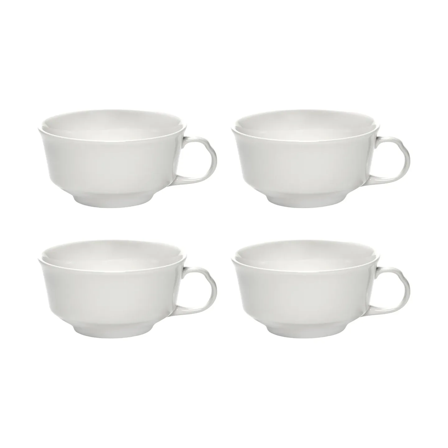 Serax Silhouette Kaffeetasse 19 cl 4er pack White