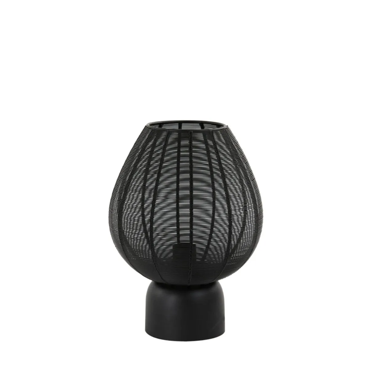 Light & Living - Suneko 34cm - Bordslampa - Svart