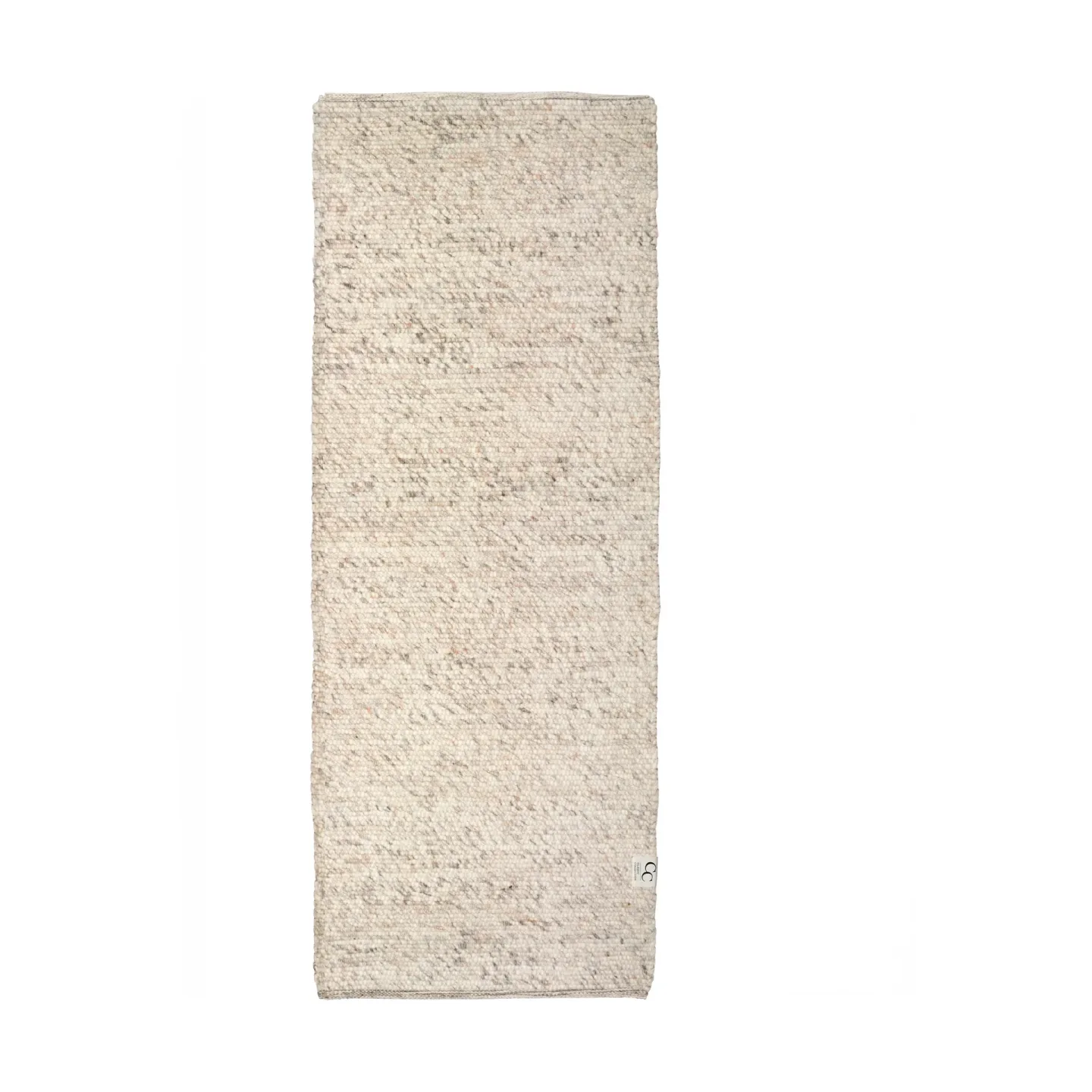 Merino gångmatta beige