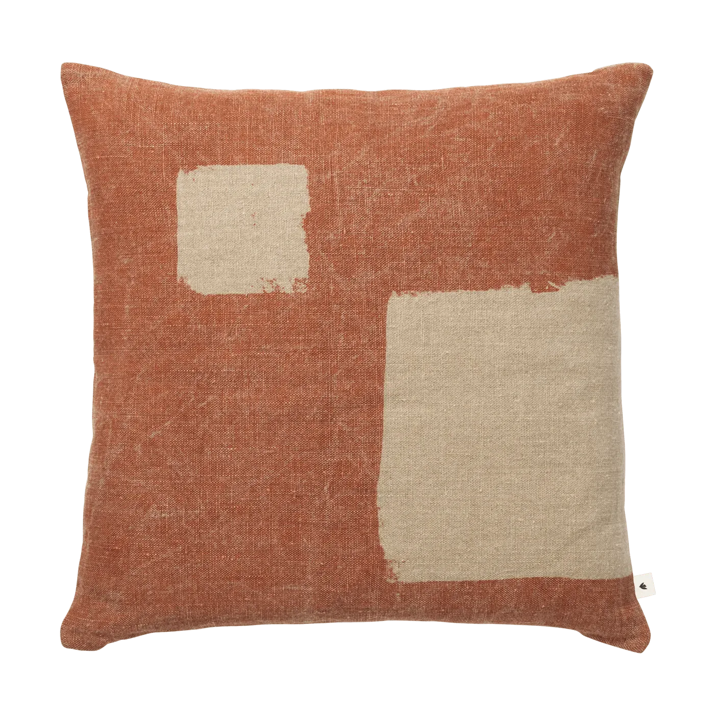 Ferm Living Oleo kuddfodral 50x50 cm Terracotta-Natural